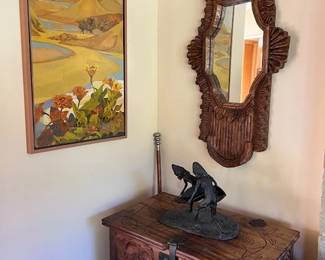 Carved Chest ~ Carved Mirror