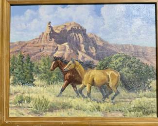 Several Good Western Paintings