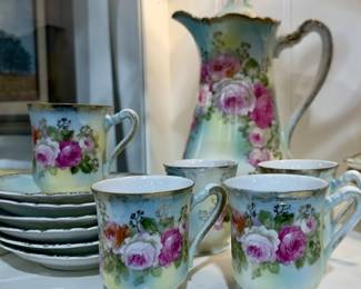 Chocolate Set Antique 