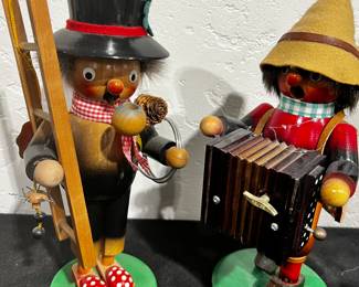Larger Collection of the German Smokers & Music Boxes….each different 