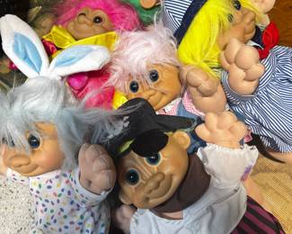 Russ Troll Dolls. 11”