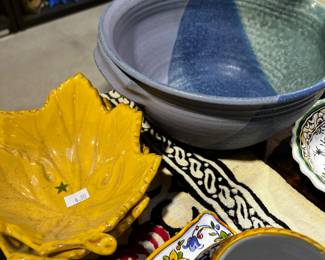 Vietri + Signed Pottery Bowl