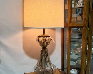 Vintage Murano Bubble Lamp hard to find item MCM