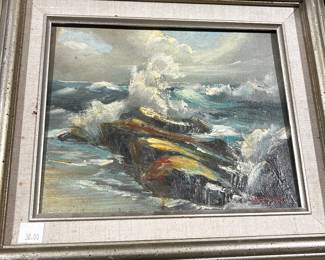 Small Painting Signed