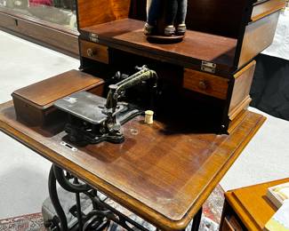 Early Sewing Machine 
+ (sewing cabinet not shown)
