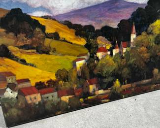 Several Large Wall Decor Art Pieces