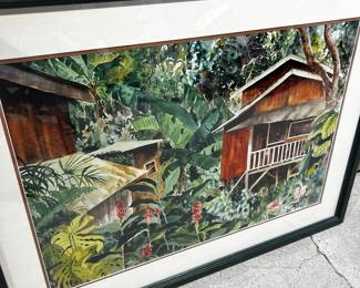 Large Painting by Carl Oliver