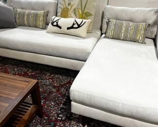 WEST ELM Chaise Lounge Sofa
