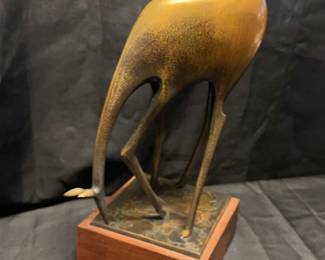 Douglas Purdy Bronze Sculpture of Deer