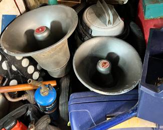 Vintage PA speakers