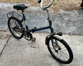 Exklusive folding bicycle