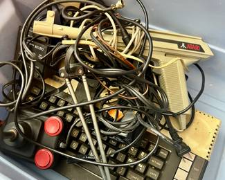 Vintage Atari game system