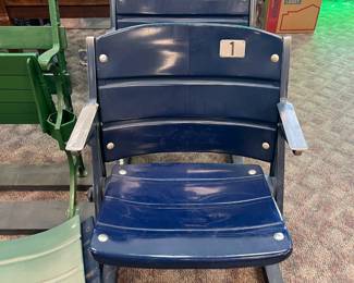 Pair of Single Stadium Seats from Synergy/Riverfront Stadium (Cincinnati Red)