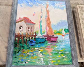 Original Oil on Canvas by Janet Tillery (Birmingham Artist)