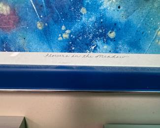 Entitled “Flowers in the Meadow “