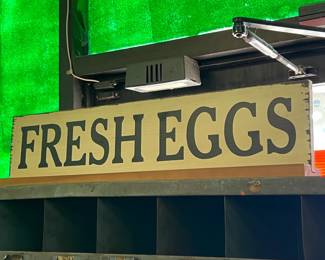 Fresh Eggs Sign 