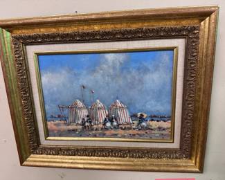 Frederick McDuff Oil on Panel