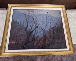 Original Oil on Canvas by George Luks 