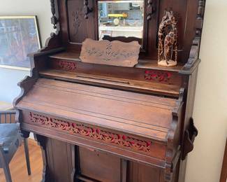 Antique East Lake wood Organ $400 or best