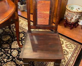 Set of 6 Indonesia dinging chairs