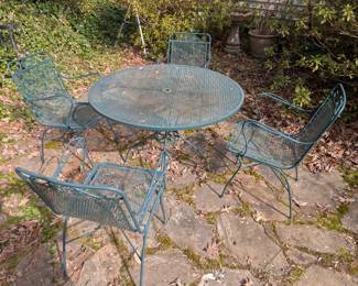Wrought Iron Patio Set