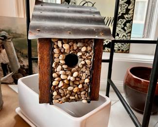 Hand made bird house 