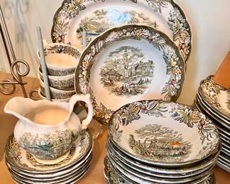 Vtg Heritage by Ridgway dishes