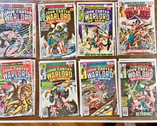 No discount-Per clients request  Vtg. John Carter War Lord comics #8 through #27 