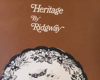 Vtg Heritage by Ridgway dishes