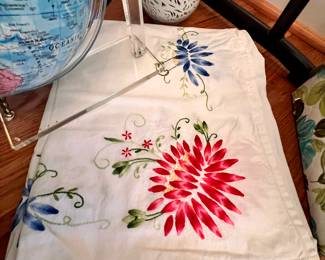 Vtg. table linens