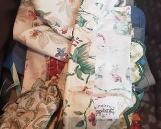 Longaberger fabric basket liners