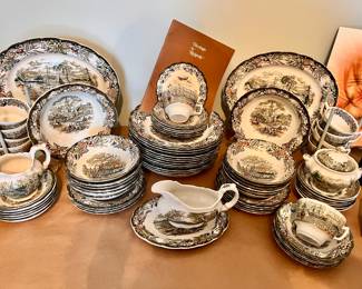 Vtg Heritage by Ridgway dishes