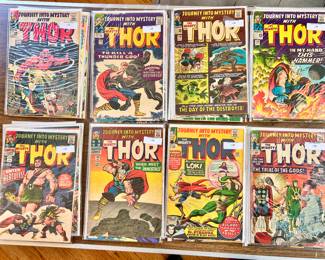 No discount-Per clients request  Vtg. THOR comics #101 through # 117