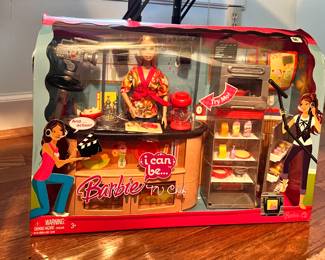 Barbie - I Can Be - TV Chef - unopened set