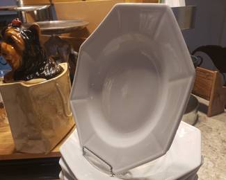 12 Pottery Barn Great White Octagon