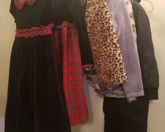 Laura Ashley dress - size 6X  & Young Land dress 