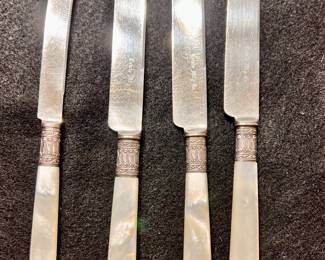 Mother of Pearl serving pieces 