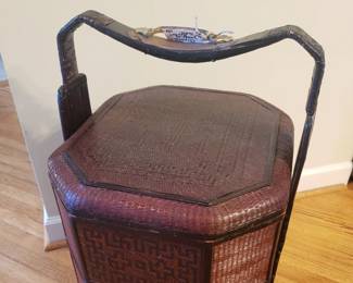 Chinese Wedding Basket Table