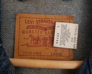 Vtg. Levi Strauss & Co. jean jacket