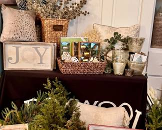 New and beautiful home decor items from Lauren at Boxwood in W. Dundee 