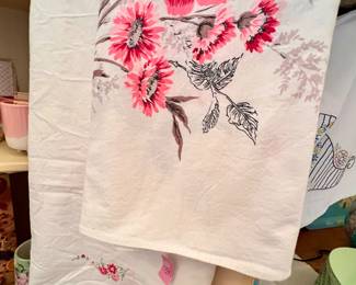 Vtg. table linens