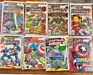 No discount-Per clients request  Captain American  comics #131 through & Captain American and the Falcon #134 through #205 