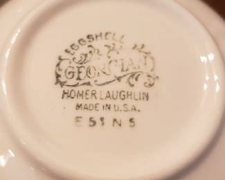 Vintage Homer Laughlin Georgian
