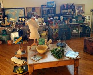 Please note, the table is not for sale. 