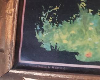 The Fortune Teller Lithograph, Mary Gold