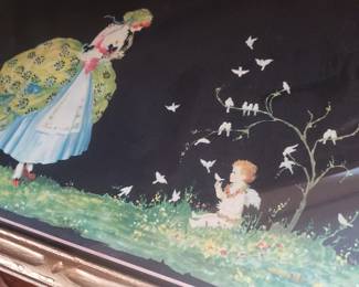 The Fortune Teller Lithograph, Mary Gold