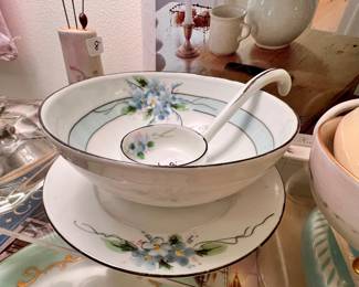 Hand painted 3pc set