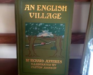 An English Village Richard Jefferies, illustrated by Clifford Johnson book