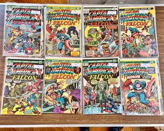 No discount-Per clients request  Captain American  comics #131 through & Captain American and the Falcon #134 through #205  