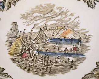 Vtg Heritage by Ridgway dishes